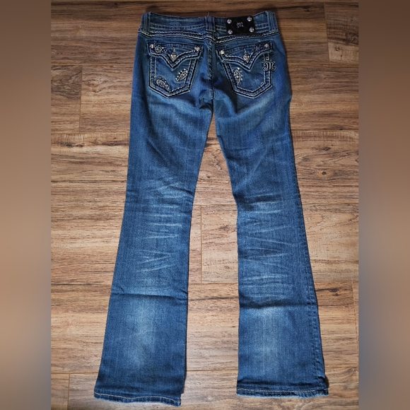 Miss Me Blue Embellished Women's Jeans - Picture 4 of 8